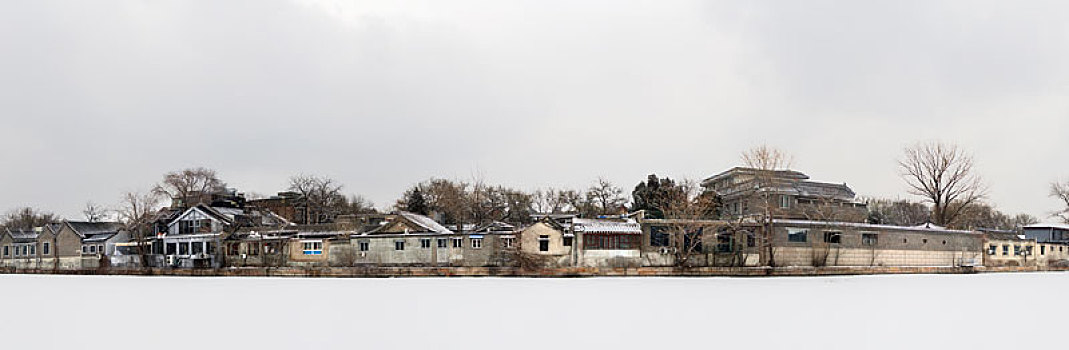 北京喜降春雪