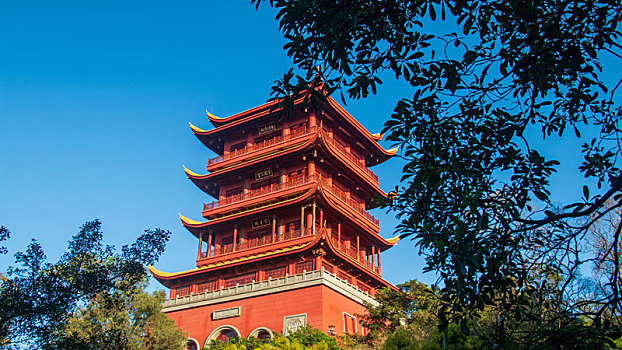 福建厦门同安梵天寺角楼