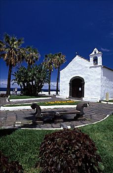圣太摩,小教堂,波多黎各,特内里费岛,加纳利群岛,西班牙,欧洲