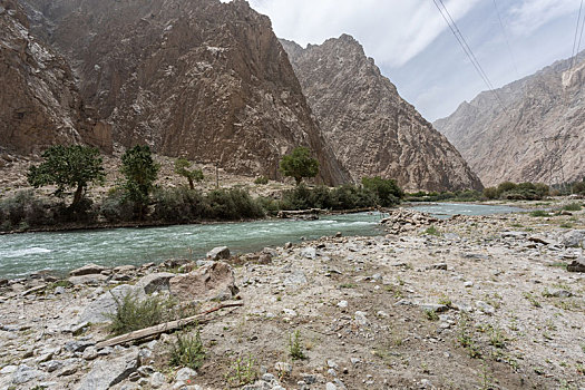 新疆塔什库尔干河