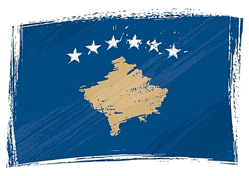 低劣,科索沃,旗帜