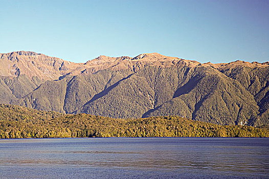 湖,峡湾,南岛,新西兰