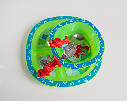 儿童餐食用品静物摄影