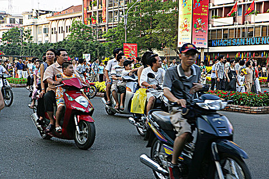 人,胡志明市,越南
