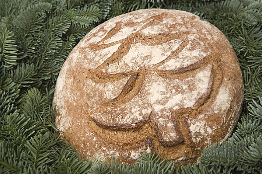 面包,圣诞树