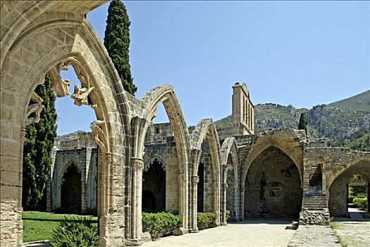 拱,博拉帕斯修道院,塞浦路斯,欧洲