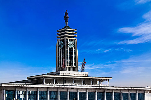 湖南省长沙市火车站钟楼建筑