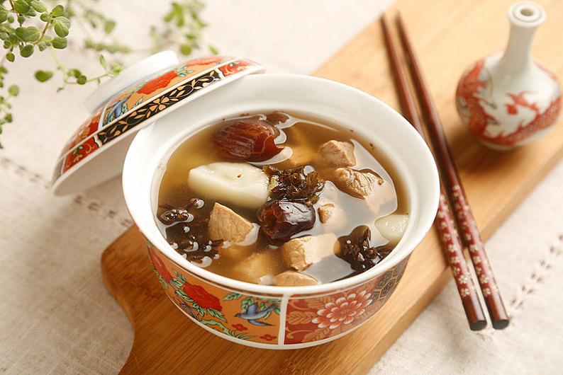 夏枯草马蹄猪腱汤_高清图片_全景视觉