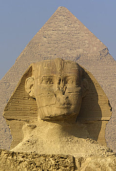 开罗,吉萨金字塔,狮身人面像,金字塔