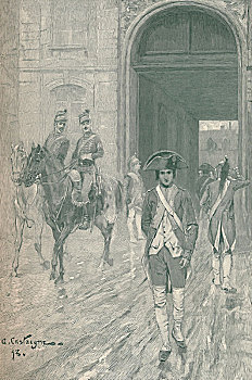 军事,学校,巴黎,1784年,1896年,艺术家