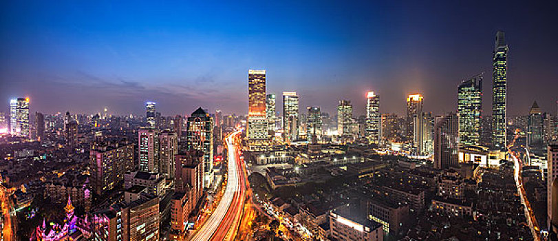 上海城市夜景