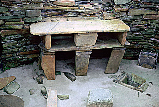 石器时代,柜橱,奥克尼郡,苏格兰