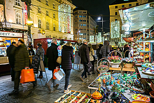 奥地利,维也纳,圣诞市场