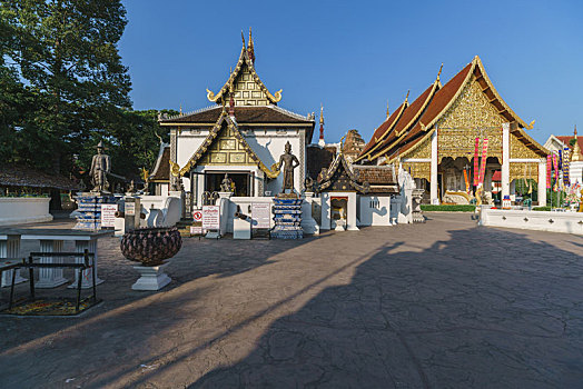 泰国清迈老城著名寺庙,柴迪隆寺