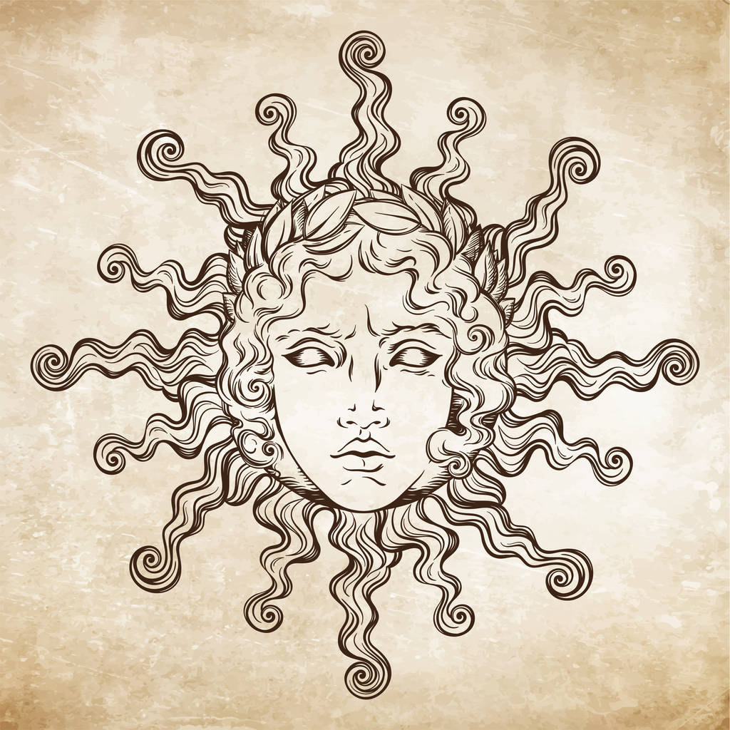 古罗马太阳神的象征图图片