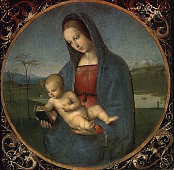 圣母玛利亚,孩子,艾尔米塔什博物馆,彼得斯堡