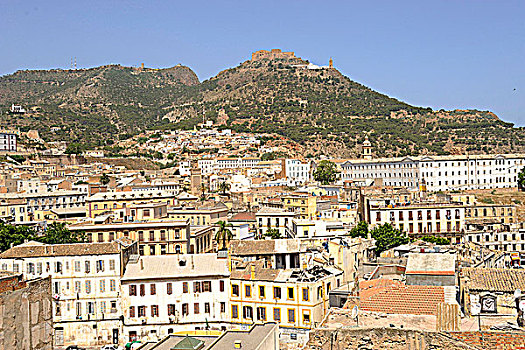 阿尔及利亚,市区,要塞,背景