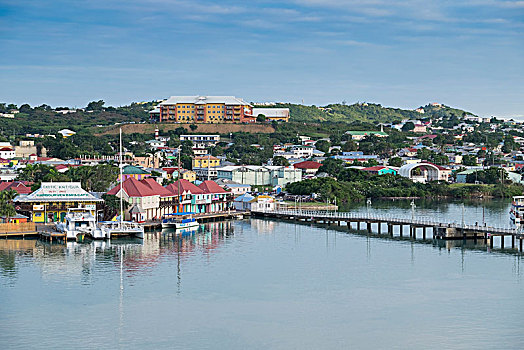 港口,码头,安提瓜岛