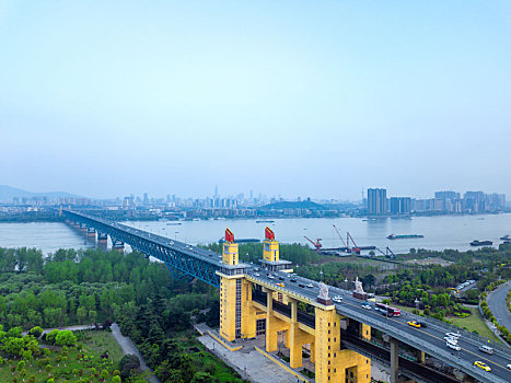 南京长江大桥风光