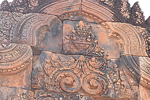 柬埔寨古老的石雕艺术