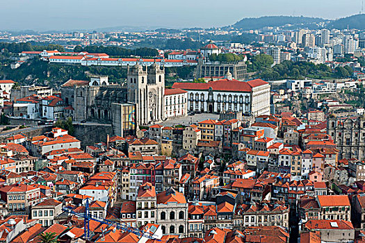 波尔图,大教堂,主教宫殿,世界遗产,葡萄牙,欧洲