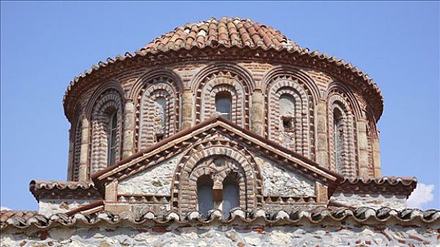 小教堂,遗址,拜占庭风格,城市,拉哥尼亚,伯罗奔尼撒半岛,希腊,欧洲