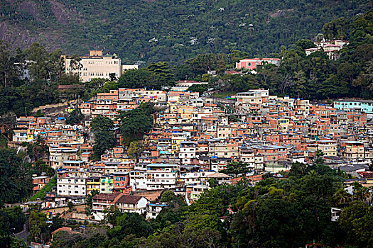 贫民窟,棚户区,里约热内卢,巴西,南美