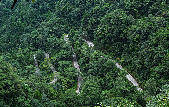 重庆江津四面山盘山公路