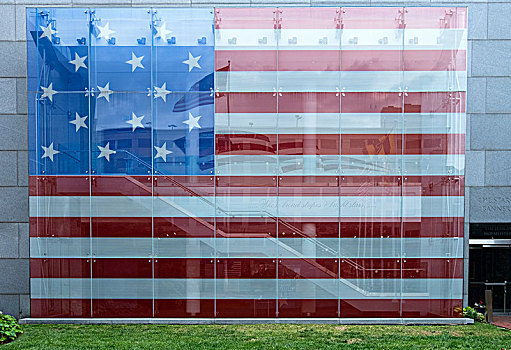 星,旗帜,房子,博物馆,户外,巴尔的摩