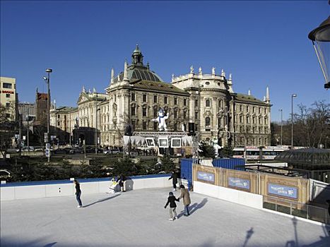 宫殿,执法,滑冰场,卡尔斯,慕尼黑,巴伐利亚