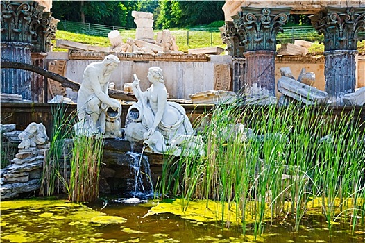 喷泉,美泉宫,维也纳
