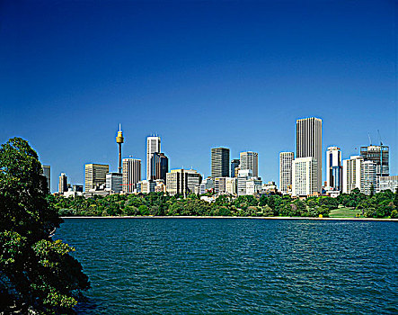 天际线,悉尼港,澳大利亚