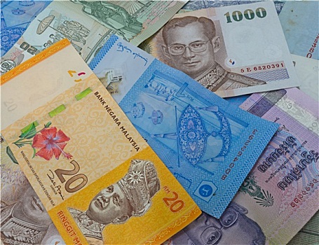 马来西亚,泰国,货币