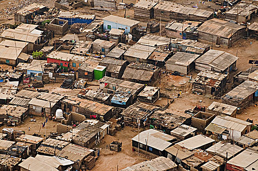 贫民窟,近郊,阿克拉,加纳