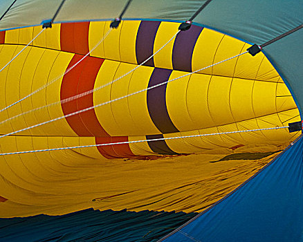 热气球,准备,乘气球,国家森林,塞多纳,亚利桑那,美国