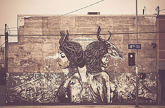 街头艺术,艺术,地区,洛杉矶市区