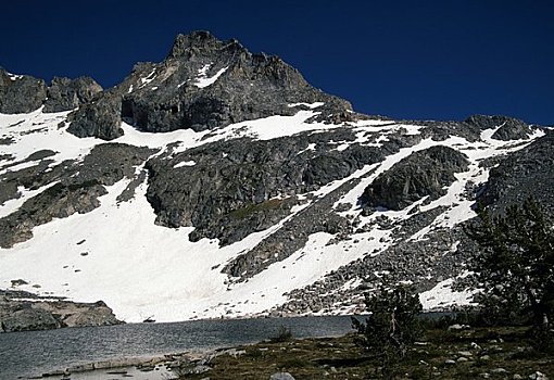 山,亚当斯,优胜美地国家公园,加利福尼亚,美国