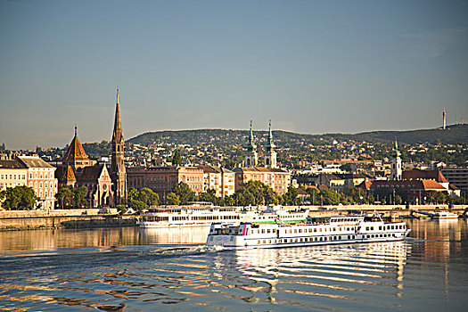 匈牙利,布达佩斯,中心,多瑙河