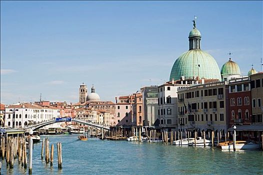 房子,建筑,运河,威尼斯,意大利