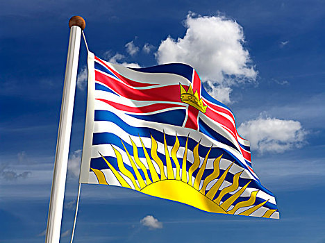 不列颠哥伦比亚省,旗帜,加拿大