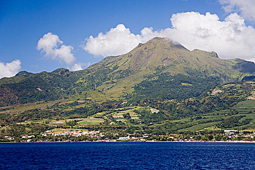 马提尼克,法属安的列斯群岛,西印度群岛,山