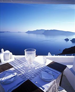 希腊,基克拉迪群岛,群岛,圣托里尼岛,豪华酒店,乡村,栖息,悬崖