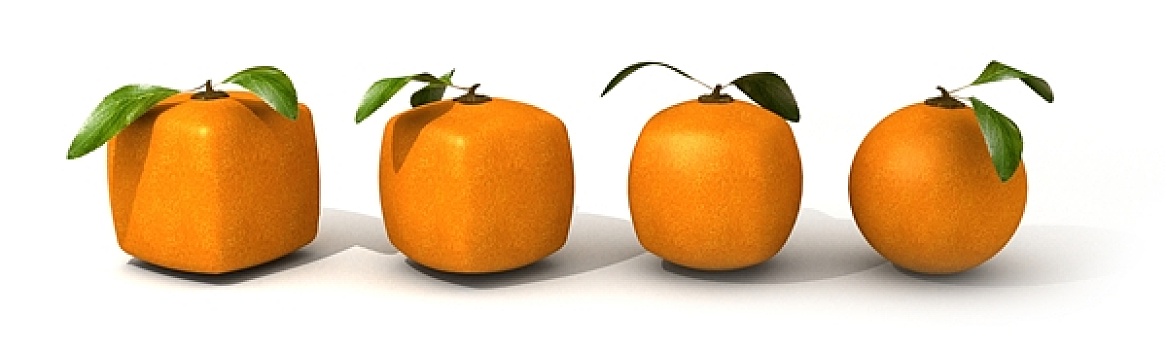 橙色,演化