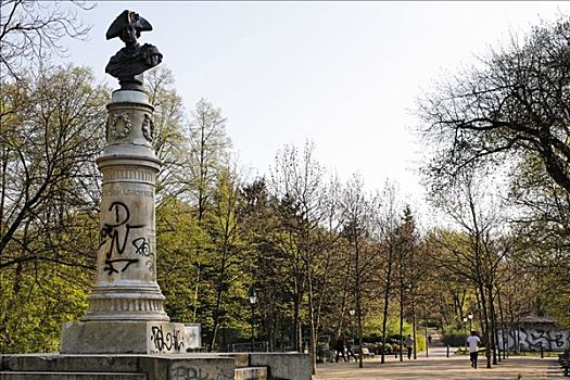 腓特烈二世,纪念,公园,柏林,德国,欧洲
