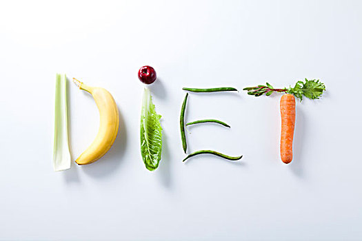 节食,蔬菜,水果