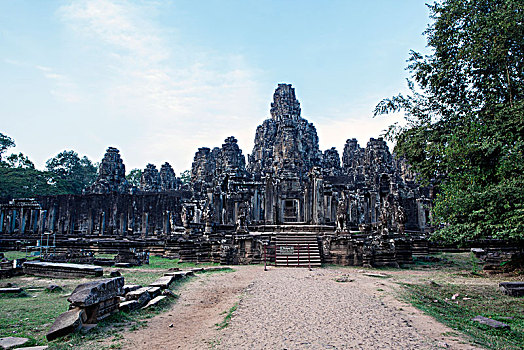 柬埔寨暹粒吴哥窟巴戎寺