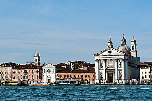 教堂,圣马利亚,罗萨里奥,水道,威尼斯,意大利