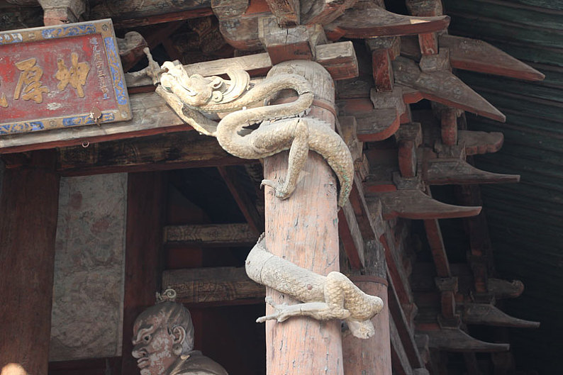 盘龙柱图片_盘龙柱高清图片_全景视觉