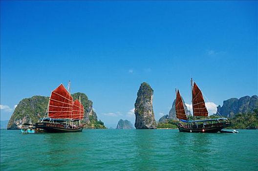帆船,泰国