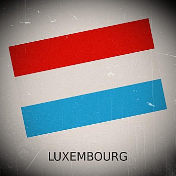 卢森堡国旗图案图片